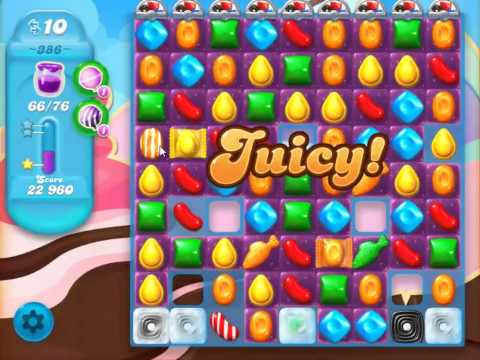 Candy Crush Soda Saga Level 386