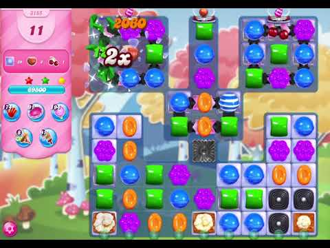 Candy Crush Saga Level 3185 NO BOOSTERS