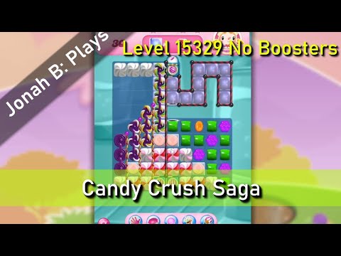 Candy Crush Saga Level 15329 No Boosters