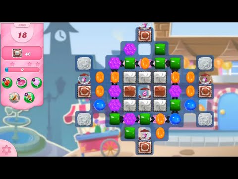 Candy Crush Saga Level 2963 NO BOOSTERS (third version)