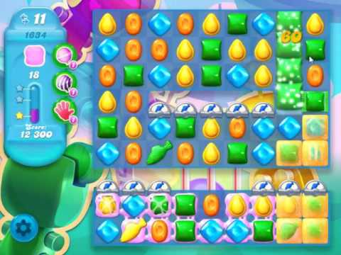 Candy Crush Soda Saga Level 1634 - NO BOOSTERS