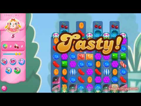 Candy Crush Saga Level 12821 (3 stars, No boosters)