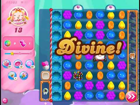 Candy Crush Saga Level 16505 - NO BOOSTERS | SKILLGAMING ✔️