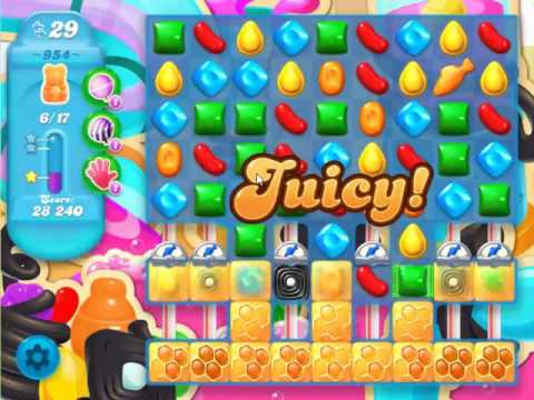 Candy Crush Soda Saga Level 954 - NO BOOSTERS