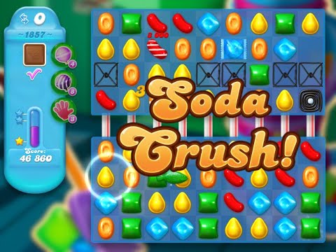 Candy Crush Soda Saga Level 1857 (NO boosters)