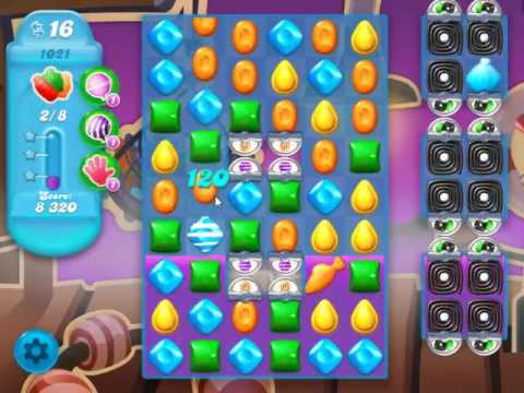 Candy Crush Soda Saga Level 1021 - NO BOOSTERS