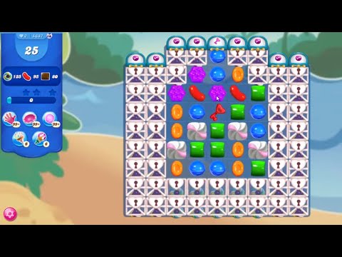 Candy Crush Saga LEVEL 5687 NO BOOSTERS (third version)