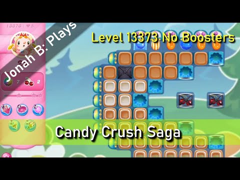 Candy Crush Saga Level 13373 No Boosters