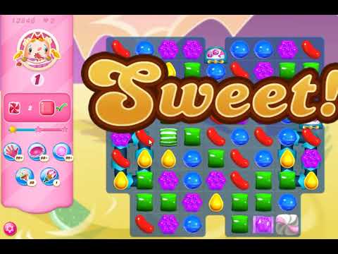 Candy Crush Saga Level 13846 (2nd version, NO pay NO pass!!)