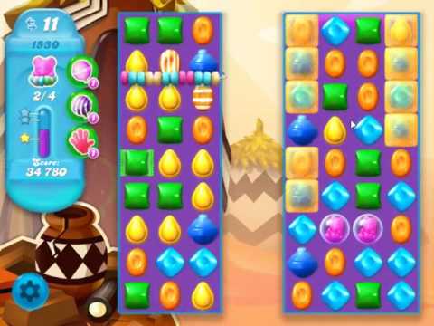 Candy Crush Soda Saga Level 1530 - NO BOOSTERS