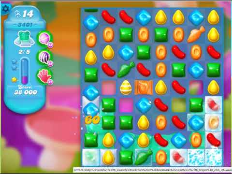 Candy Crush Soda Saga Level 3401 **