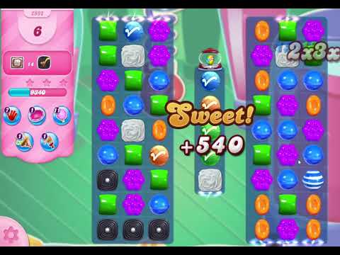 Candy Crush Saga Level 2992 with LUCKY CANDY booster