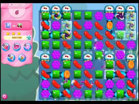 Candy Crush Saga Level 12077 - NO BOOSTERS | SKILLGAMING ✔️