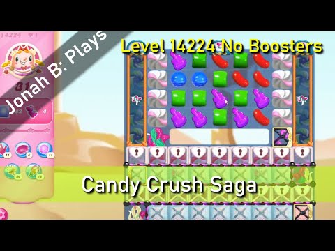 Candy Crush Saga Level 14224 No Boosters