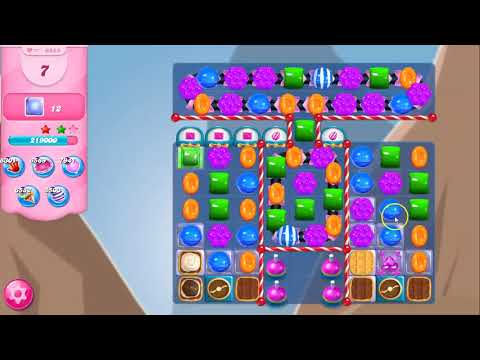 Candy Crush Saga LEVEL 6855 NO BOOSTERS