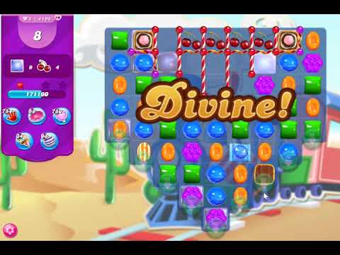 Candy Crush Saga Level 4195 NO BOOSTERS