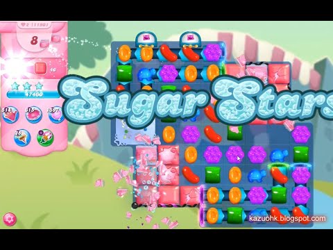 Candy Crush Saga Level 11901 (Sugar stars, No boosters)