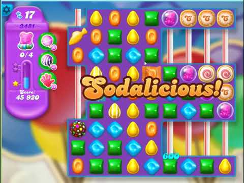 Candy Crush Soda Saga Level 3481 ***