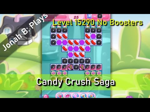 Candy Crush Saga Level 15290 No Boosters