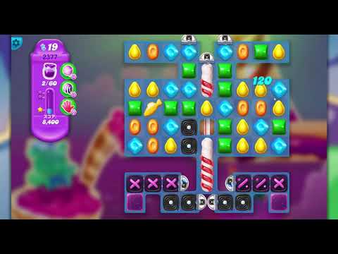 Candy Crush Soda Saga Level 2377 NO BOOSTERS