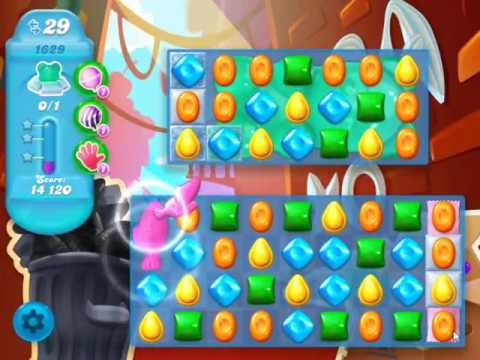 Candy Crush Soda Saga Level 1629 - NO BOOSTERS