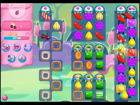 Candy Crush Saga Level 11708 - NO BOOSTERS | SKILLGAMING ✔️