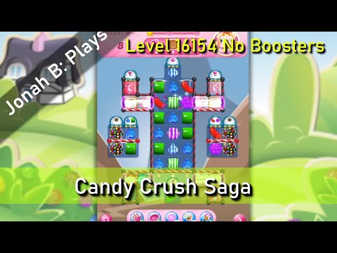 Candy Crush Saga Level 16154 No Boosters