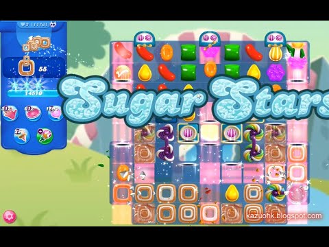 Candy Crush Saga Level 11761 (24 moves, Sugar stars, No boosters)