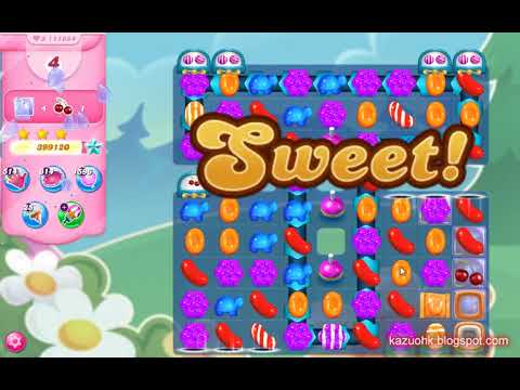 Candy Crush Saga Level 11884 (3 stars, No boosters)