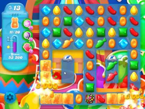 Candy Crush Soda Saga Level 865 - NO BOOSTERS