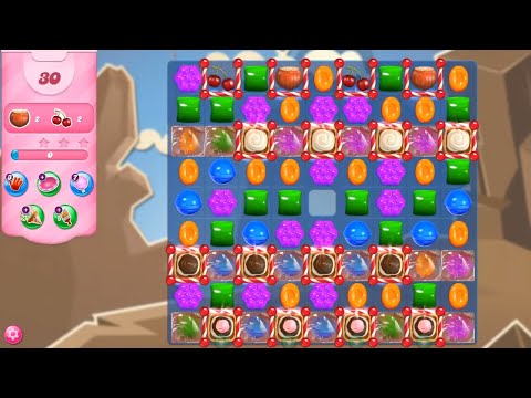 Candy Crush Saga Level 3724 NO BOOSTERS