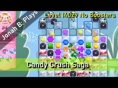 Candy Crush Saga Level 14029 No Boosters