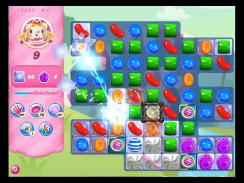 Candy Crush Saga Level 12955 - NO BOOSTERS | SKILLGAMING ✔️