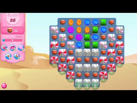 Candy Crush Saga LEVEL 5670 NO BOOSTERS