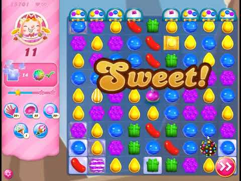 Candy Crush Saga Level 15701 - NO BOOSTERS | SKILLGAMING ✔️