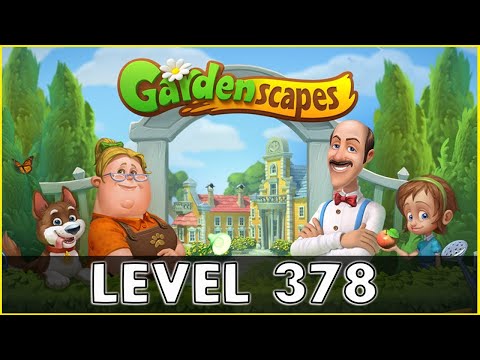 Gardenscapes Level 378 | No Boosters