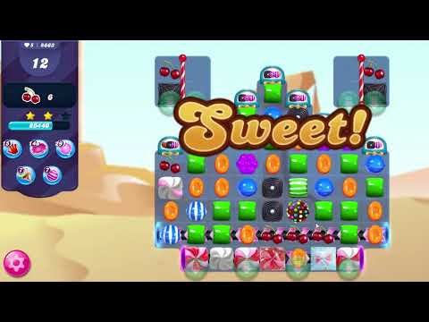 Candy Crush Saga Level 8663 NO BOOSTERS