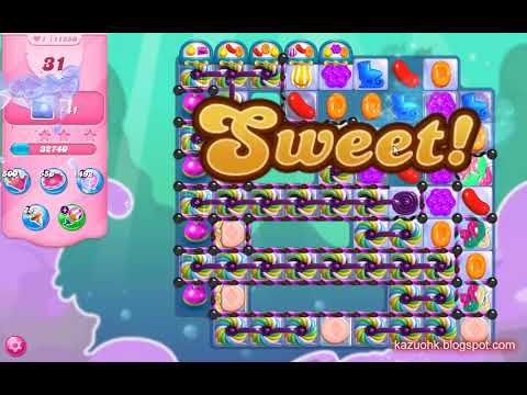 Candy Crush Saga Level 11250 (3 stars, No boosters)