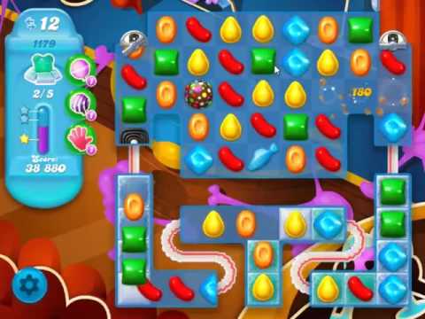 Candy Crush Soda Saga Level 1179 - NO BOOSTERS