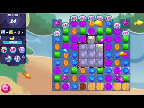 Candy Crush Saga LEVEL 7927 NO BOOSTERS(second version)