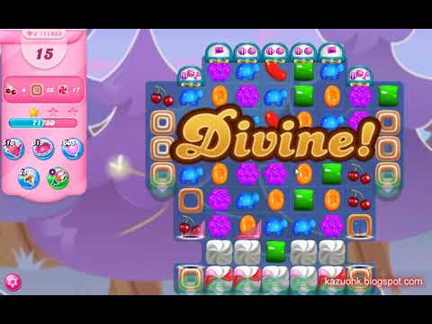 Candy Crush Saga Level 11935 (3 stars, No boosters)