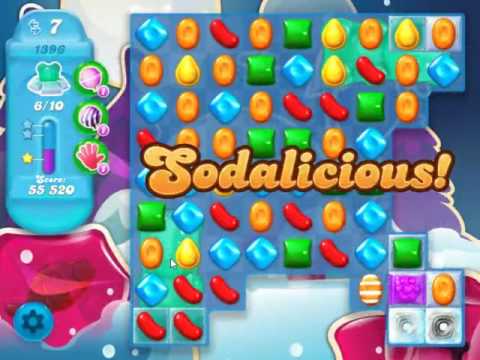 Candy Crush Soda Saga Level 1396 - NO BOOSTERS