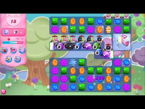 Candy Crush Saga Level 4758 NO BOOSTERS