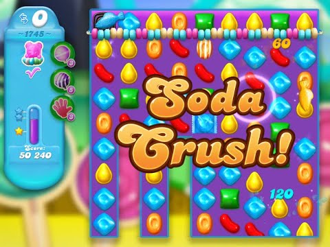 Candy Crush Soda Saga Level 1745 (No boosters)