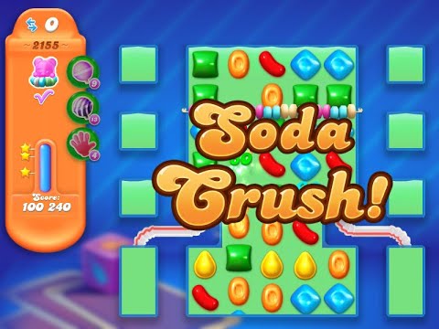 Candy Crush Soda Saga Level 2155 (3 stars, NO boosters)