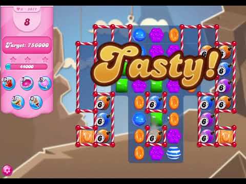 Candy Crush Saga Level 3871 NO BOOSTERS