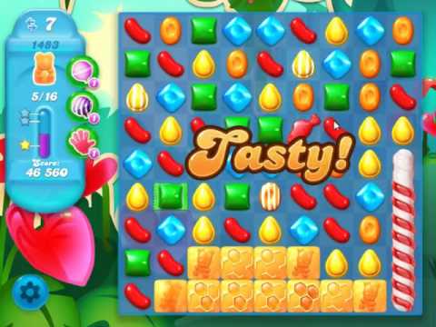 Candy Crush Soda Saga Level 1483 - NO BOOSTERS