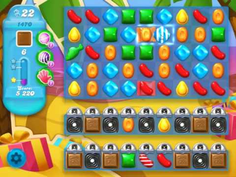 Candy Crush Soda Saga Level 1470 - NO BOOSTERS