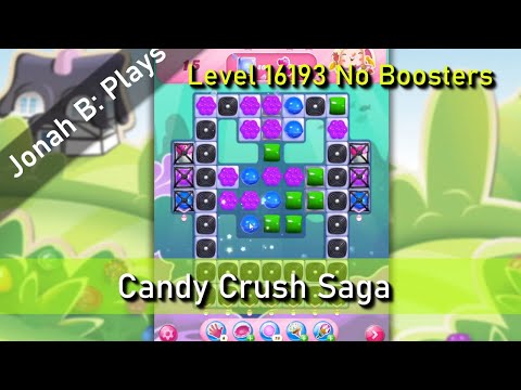 Candy Crush Saga Level 16193 No Boosters