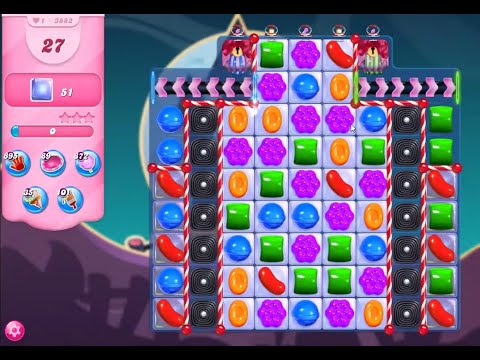 Candy Crush Saga Level 3882 NO BOOSTERS